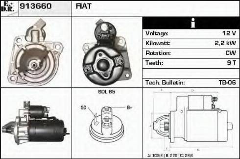 EDR 913660 - Starter www.molydon.hr