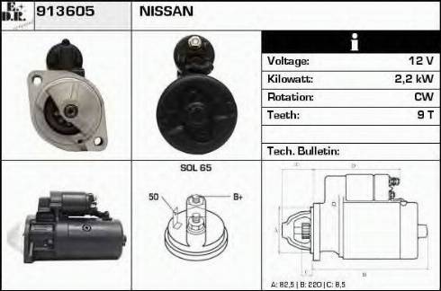 EDR 913605 - Starter www.molydon.hr