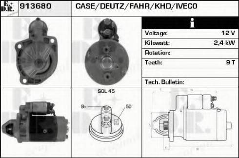 EDR 913680 - Starter www.molydon.hr