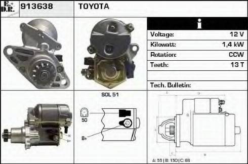 EDR 913638 - Starter www.molydon.hr