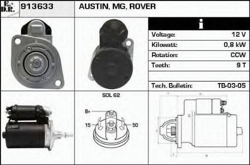 EDR 913633 - Starter www.molydon.hr