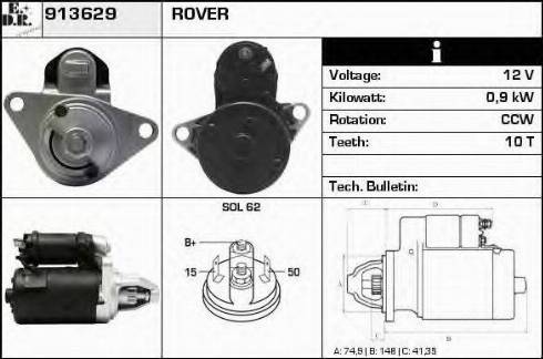 EDR 913629 - Starter www.molydon.hr