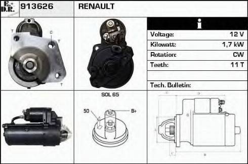 EDR 913626 - Starter www.molydon.hr