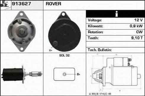 EDR 913627 - Starter www.molydon.hr