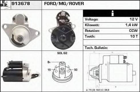 EDR 913678 - Starter www.molydon.hr