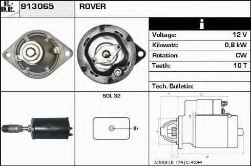 EDR 913065 - Starter www.molydon.hr