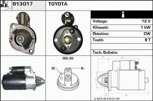 EDR 913017 - Starter www.molydon.hr