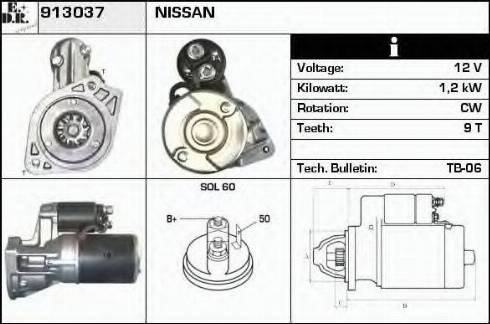 EDR 913037 - Starter www.molydon.hr