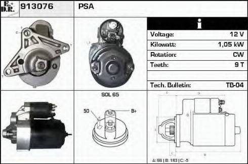 EDR 913076 - Starter www.molydon.hr