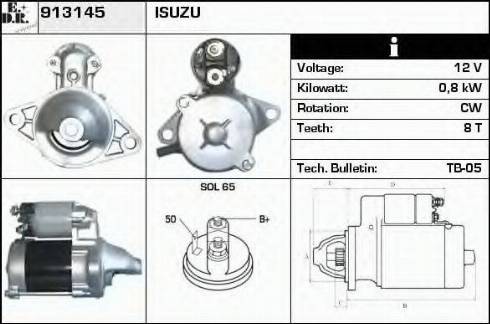 EDR 913145 - Starter www.molydon.hr