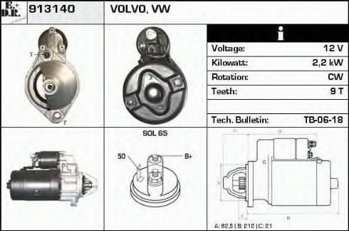 EDR 913140 - Starter www.molydon.hr