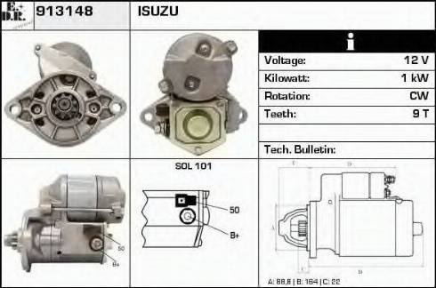 EDR 913148 - Starter www.molydon.hr