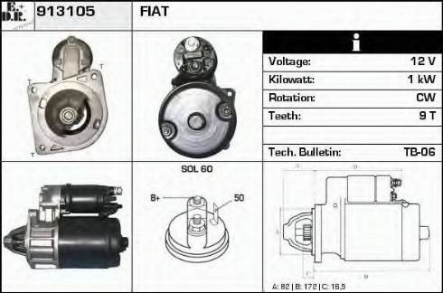 EDR 913105 - Starter www.molydon.hr