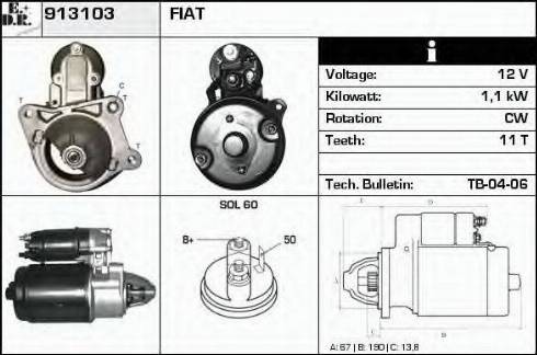 EDR 913103 - Starter www.molydon.hr