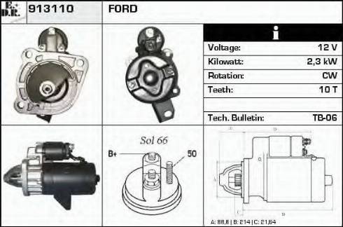 EDR 913110 - Starter www.molydon.hr