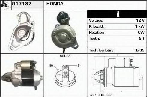 EDR 913137 - Starter www.molydon.hr