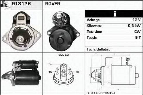 EDR 913126 - Starter www.molydon.hr