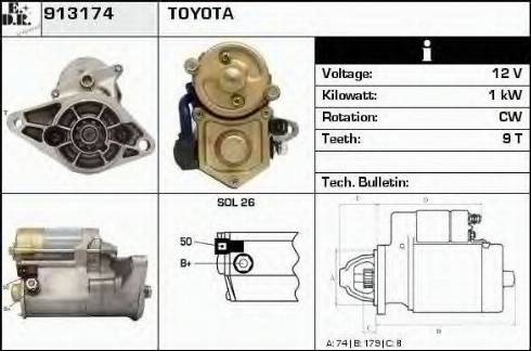 EDR 913174 - Starter www.molydon.hr