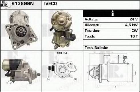 EDR 913899N - Starter www.molydon.hr