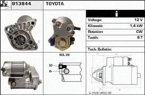 EDR 913844 - Starter www.molydon.hr