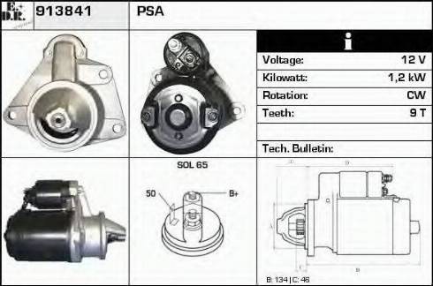 EDR 913841 - Starter www.molydon.hr