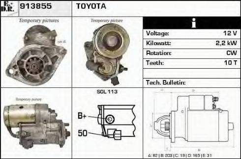 EDR 913855 - Starter www.molydon.hr