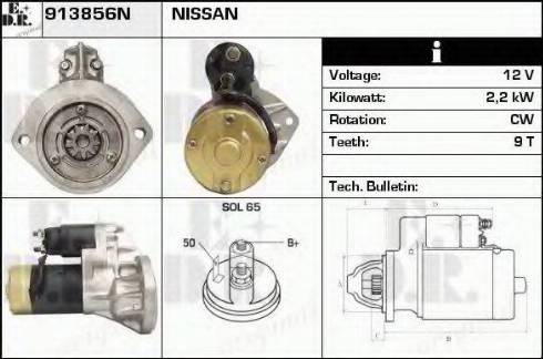 EDR 913856N - Starter www.molydon.hr