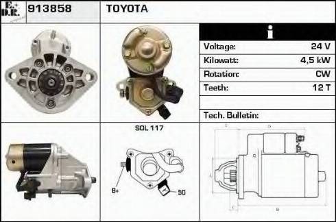 EDR 913858 - Starter www.molydon.hr