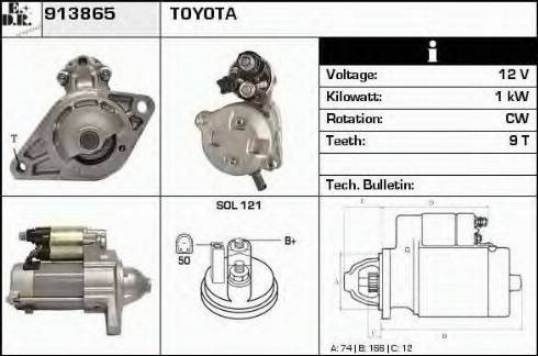 EDR 913865 - Starter www.molydon.hr