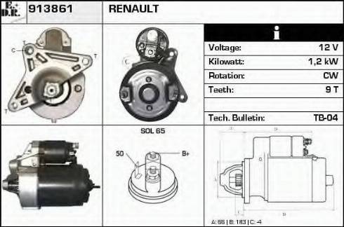 EDR 913861 - Starter www.molydon.hr