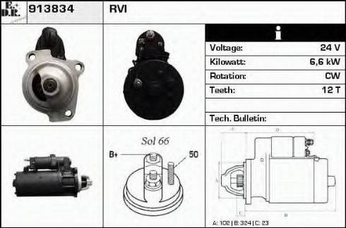 EDR 913834 - Starter www.molydon.hr