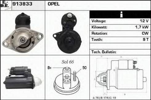 EDR 913833 - Starter www.molydon.hr