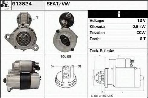 EDR 913824 - Starter www.molydon.hr