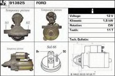 EDR 913825 - Starter www.molydon.hr