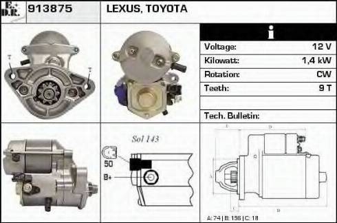 EDR 913875 - Starter www.molydon.hr