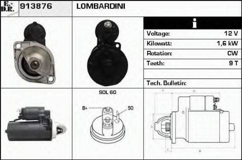 EDR 913876 - Starter www.molydon.hr