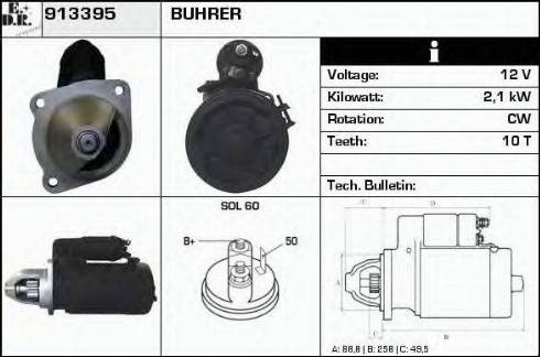 EDR 913395 - Starter www.molydon.hr