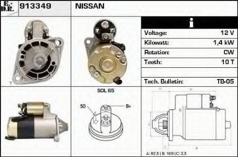 EDR 913349 - Starter www.molydon.hr