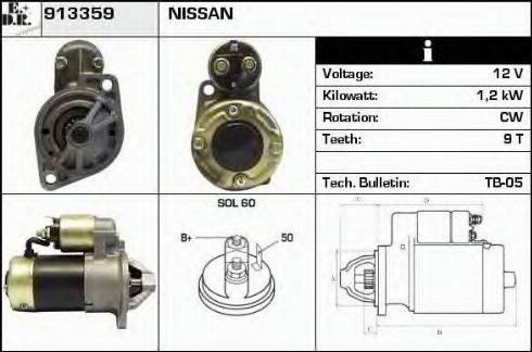 EDR 913359 - Starter www.molydon.hr