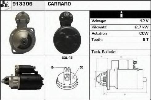 EDR 913306 - Starter www.molydon.hr