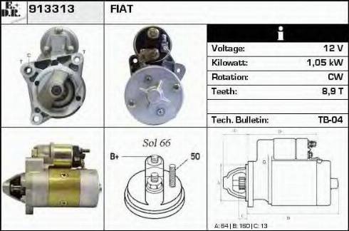 EDR 913313 - Starter www.molydon.hr