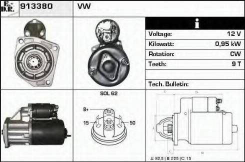 EDR 913380 - Starter www.molydon.hr