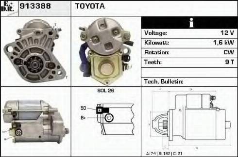 EDR 913388 - Starter www.molydon.hr