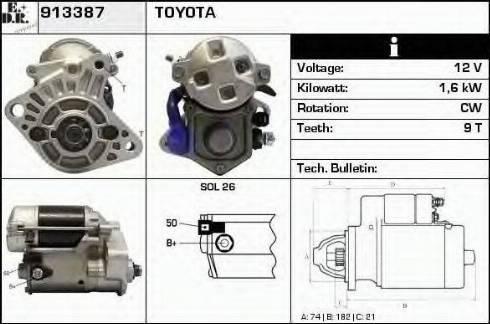 EDR 913387 - Starter www.molydon.hr