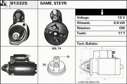 EDR 913325 - Starter www.molydon.hr