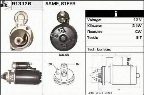 EDR 913326 - Starter www.molydon.hr