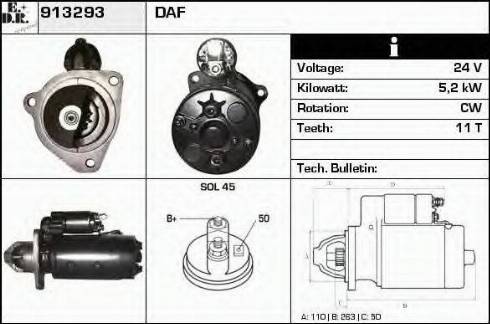 EDR 913293 - Starter www.molydon.hr