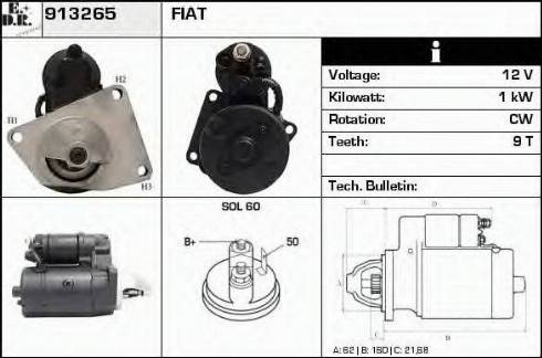 EDR 913265 - Starter www.molydon.hr