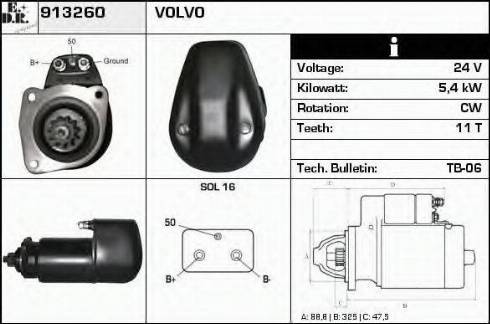 EDR 913260 - Starter www.molydon.hr