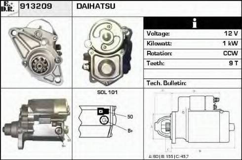 EDR 913209 - Starter www.molydon.hr